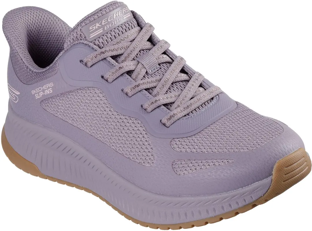 Skechers Dames BOBS Squad 4 Slip-ins Staple Look 117624 PUR Purple
