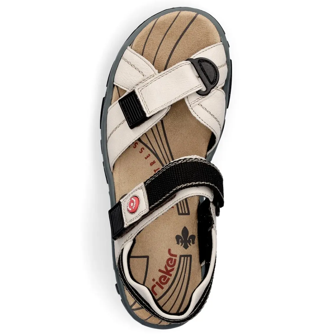 Rieker Dames Sandalen 68851-80 - Beige