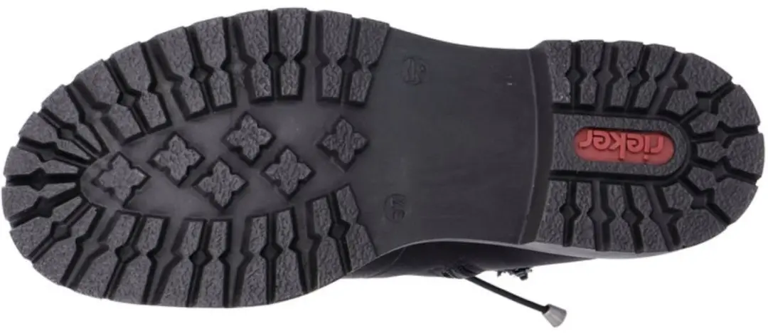Rieker Dames Enkellaars 72653-00 - Zwart - afbeelding 5 van 6
