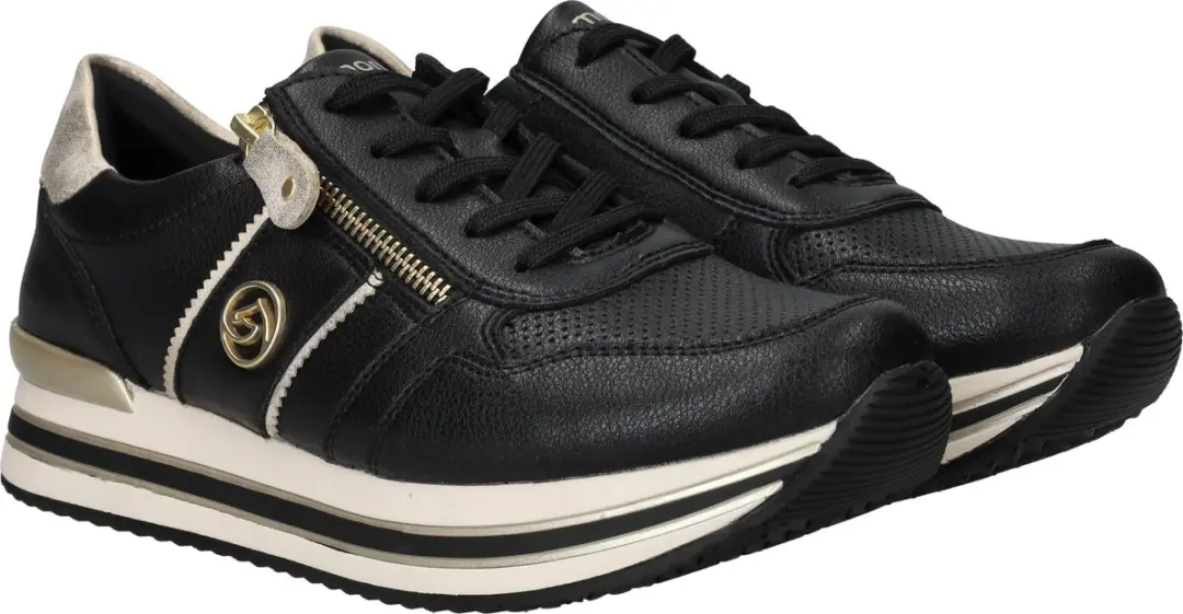 Remonte D1327 Dames Sneakers - Zwart