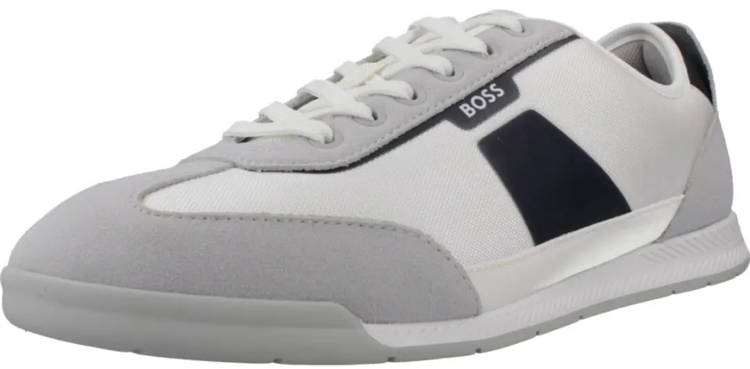 BOSS Niton Low Sneaker Wit - Maat 42 - afbeelding 3 van 6