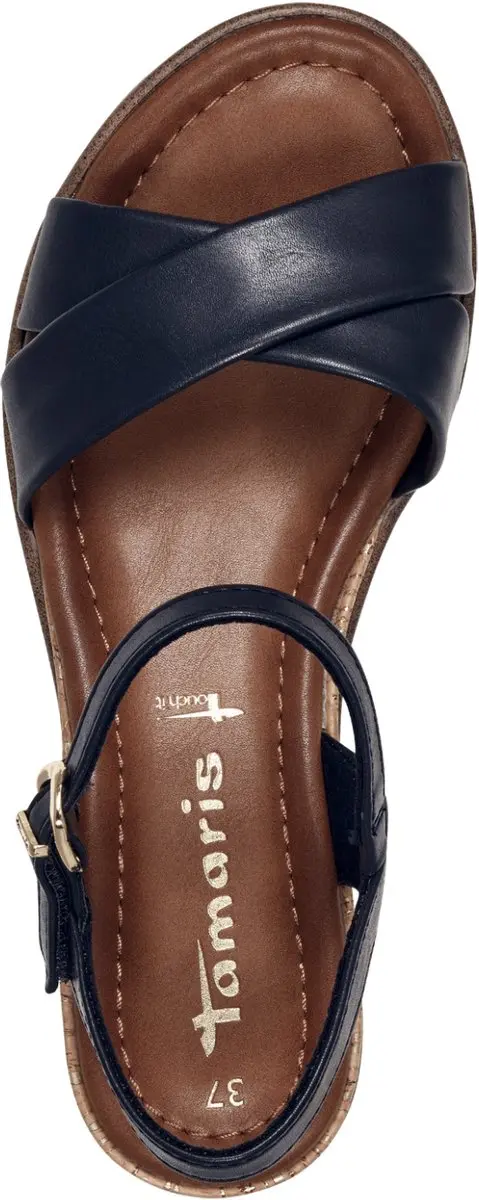 Tamaris Dames Sandalen 39 - Blauw