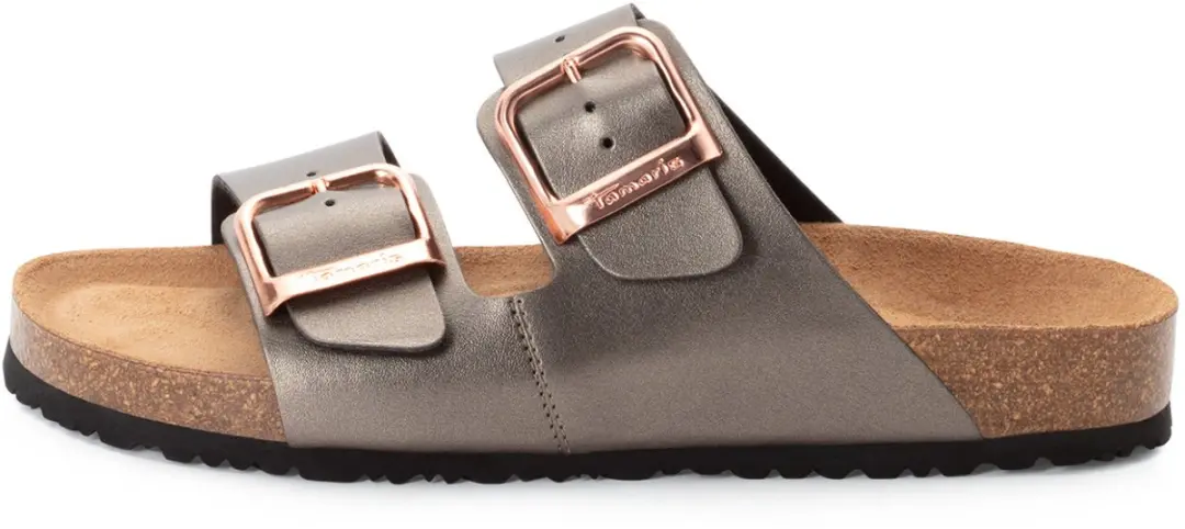 Tamaris damesmuilezel 1-27503-42 214 damesschoenen M2753342 donkergrijs