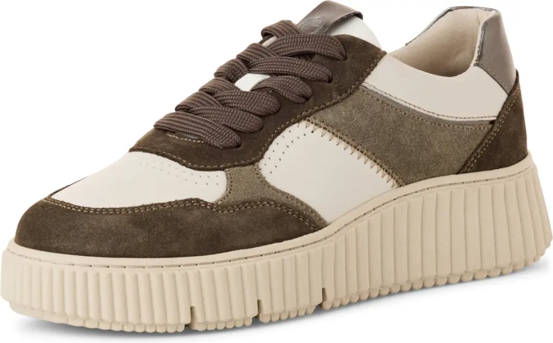Tamaris Sneaker 1-23771-42 761 Damesschoenen Laag Top M2377142 Olijf