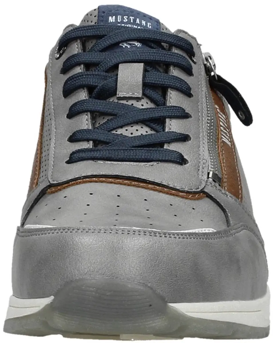 Mustang Sneakers Laag Grijs - Maat 42 - afbeelding 3 van 6