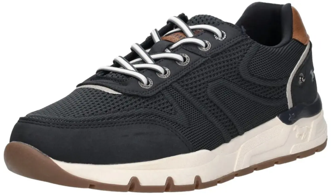 Mustang Sneakers Laag Sneakers Laag - blauw - Maat 43 - afbeelding 4 van 6