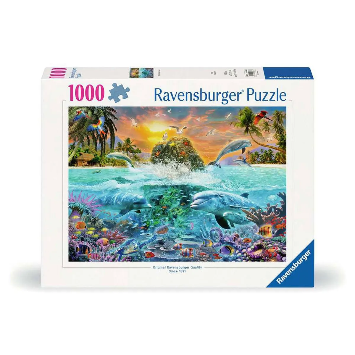 Ravensburger Die Unterwasserinsel Puzzel 1000 Stuks