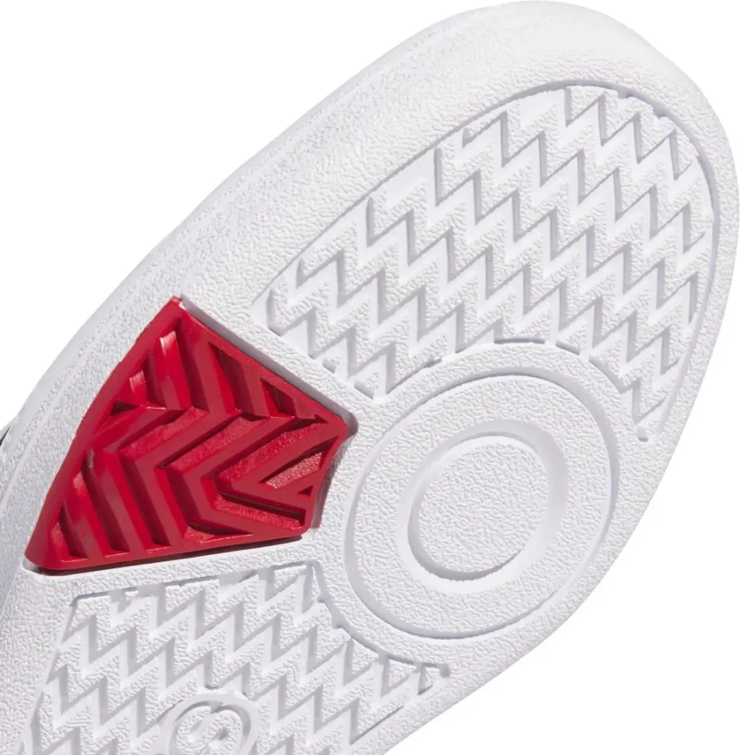adidas Hoops 4.0 J lage sneakers jongens - Wit - afbeelding 6 van 6