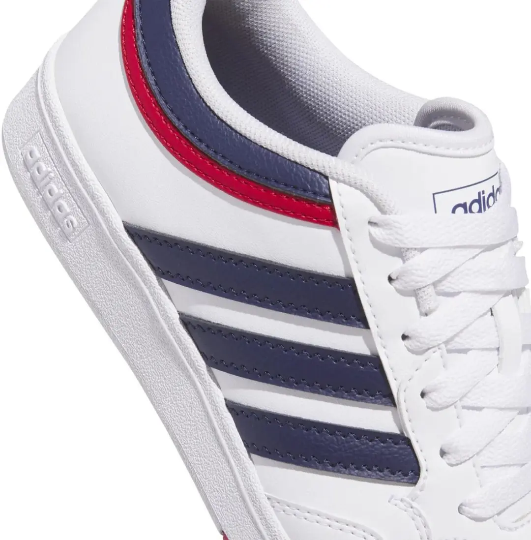 adidas Hoops 4.0 J lage sneakers jongens - Wit - afbeelding 3 van 6