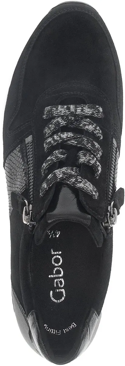 Gabor Sneaker 73.420.17 - Zwart