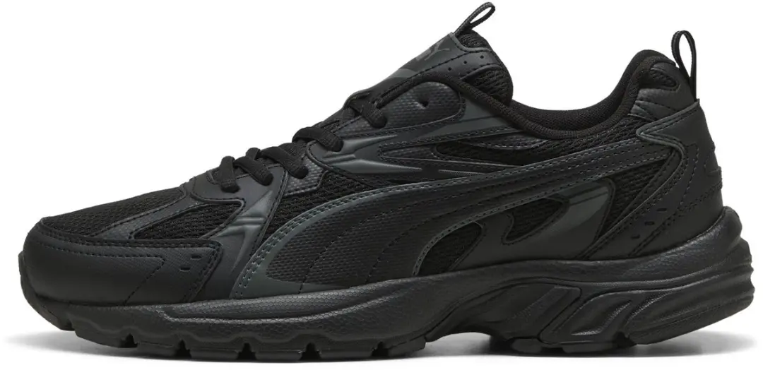 PUMA Milenio Tech Sportschoen 45 - Zwart/Grijs - afbeelding 3 van 6