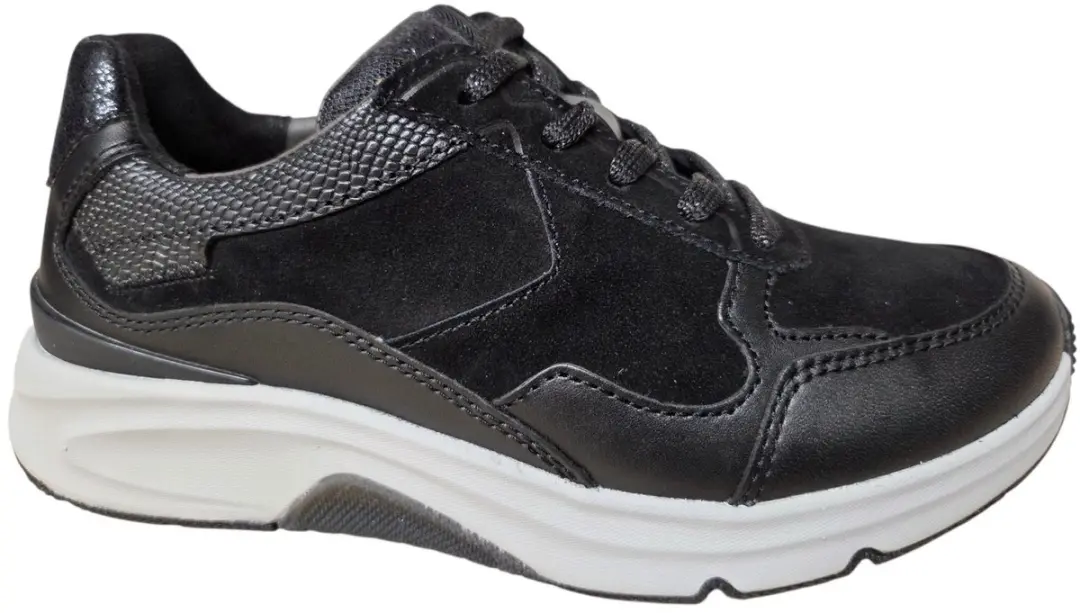 Gabor Rolling Soft Sneakers 0103 Black - Zwart - 41.5