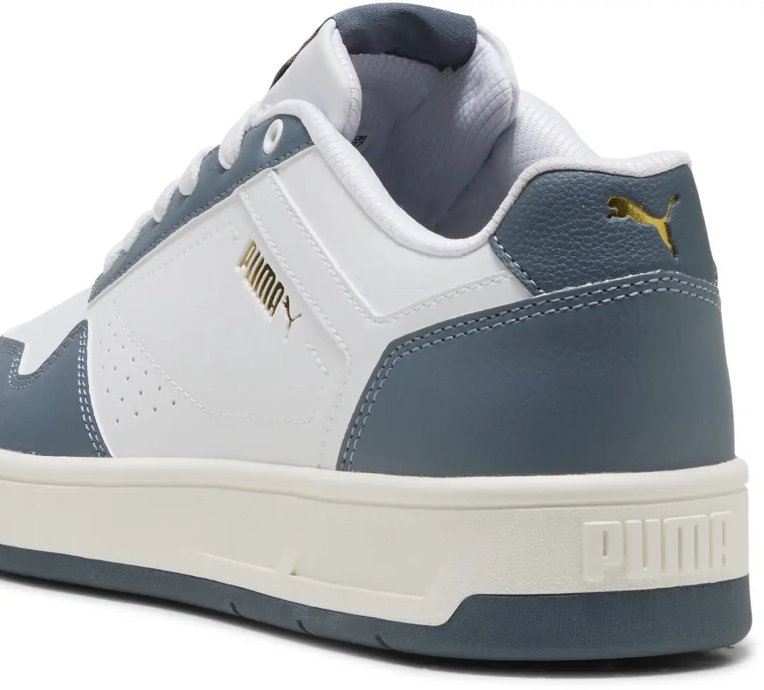 PUMA Court Classic Schoenen - 46 - PUMA White-Evening Blue - afbeelding 2 van 6