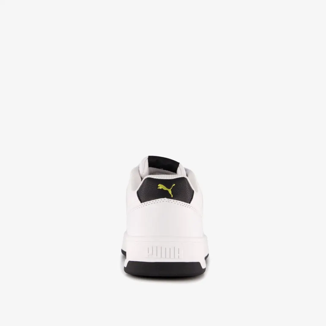 PUMA Court Classic Sneakers Dames - Wit/Zwart - afbeelding 6 van 6