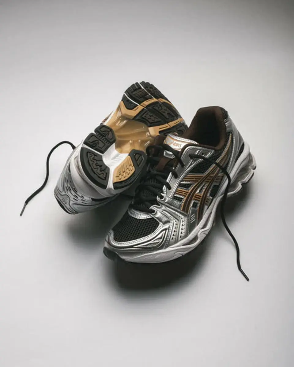 ASICS Gel-Kayano 14 Sneakers - Black Coffee Silver - afbeelding 3 van 6