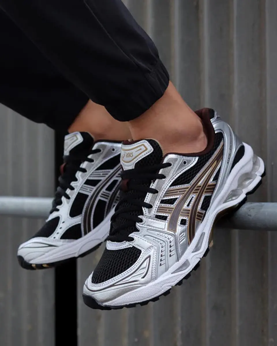 ASICS Gel-Kayano 14 Sneakers - Black Coffee Silver - afbeelding 6 van 6
