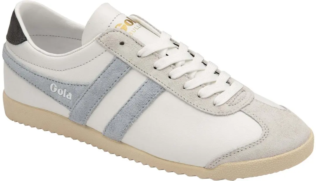 Gola Bullet Pure Damestrainers - 36 - Wit/IJsblauw/Roz - afbeelding 4 van 6