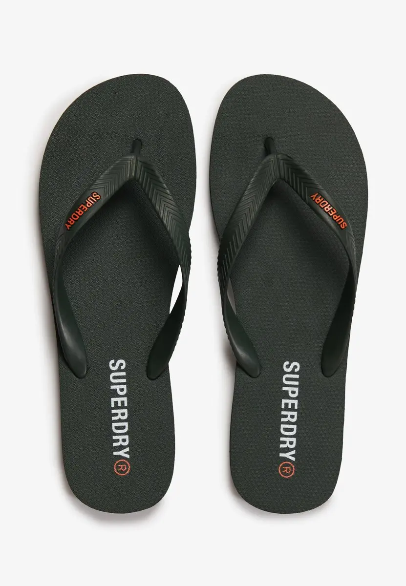 Superdry Core Essential Teenslippers Heren - Maat 10/11 - Army Khaki - afbeelding 5 van 6