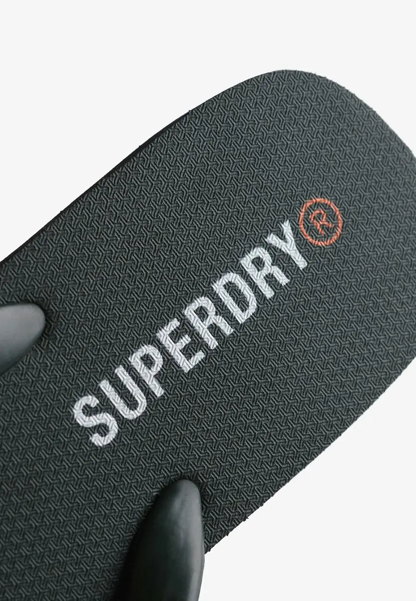 Superdry Core Essential Teenslippers Heren - Maat 10/11 - Army Khaki - afbeelding 2 van 6