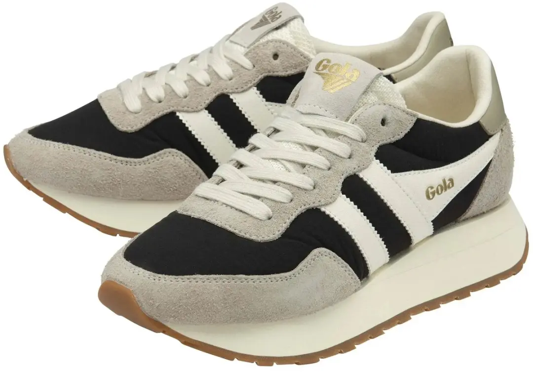 Gola Arizona Damestrainers CLB574 - 38 - Black/Feather Grey - afbeelding 3 van 6
