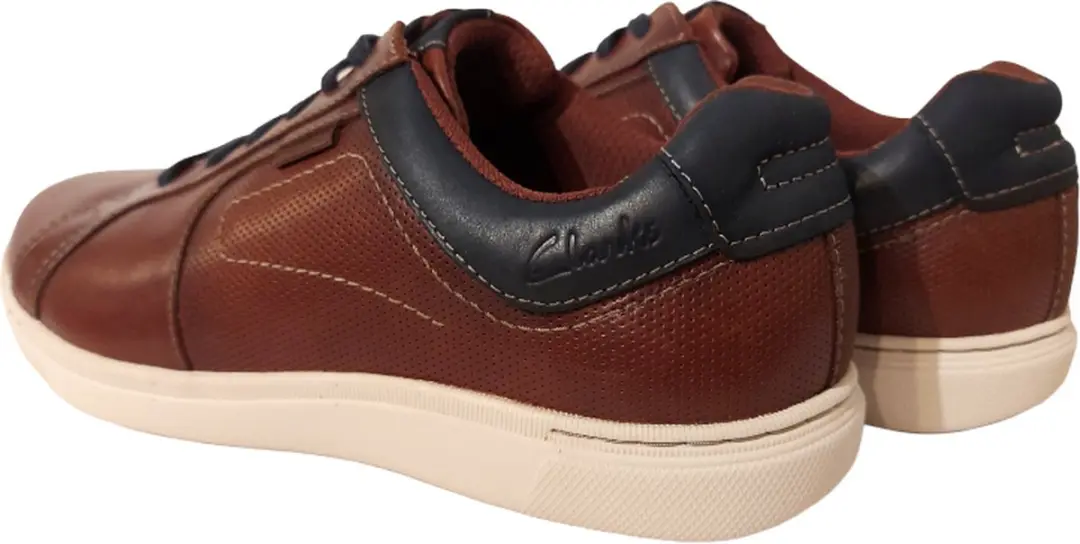 Clarks Mapstone Lace Sneaker - Bruin