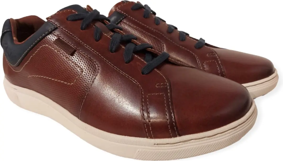 Clarks Mapstone Lace Sneaker - Bruin