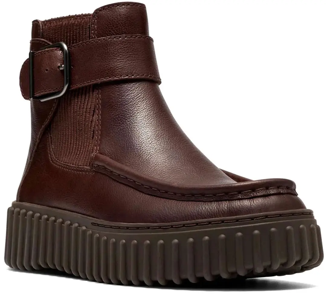 Clarks Torhill Buckle Enkellaarzen - Bruin - afbeelding 6 van 6
