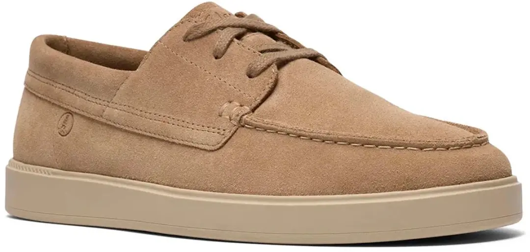 Clarks Lockford Boat Heren Veterschoenen - Wit/Beige - Maat 44 - afbeelding 3 van 6