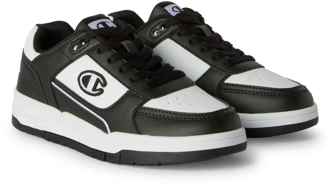 Champion RD18 HERITAGE B GS kindersneaker unisex S32816-CHA-KK011 zwart/wit