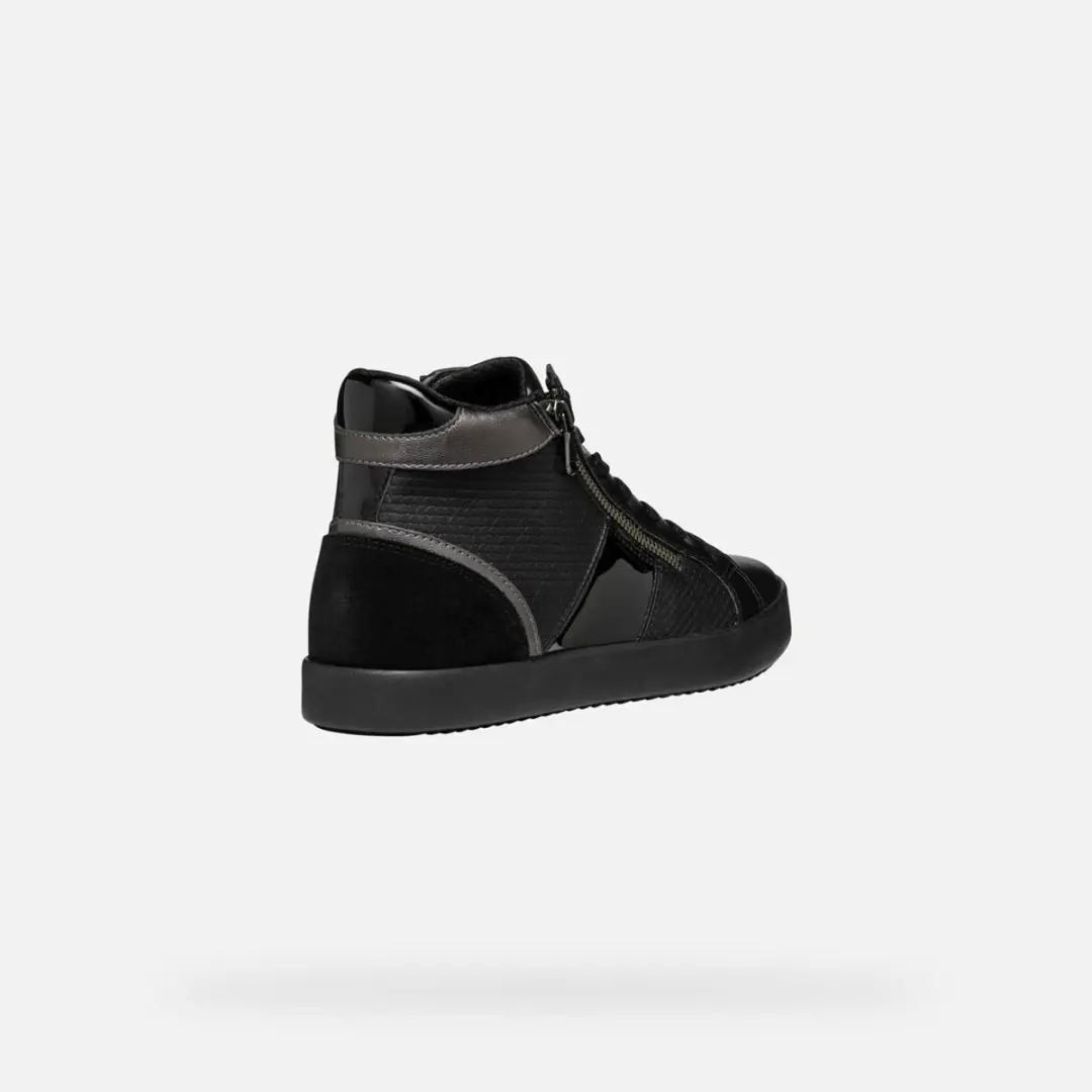 GEOX Blomiee Dames Sneakers - Zwart - Maat 37 - afbeelding 6 van 6