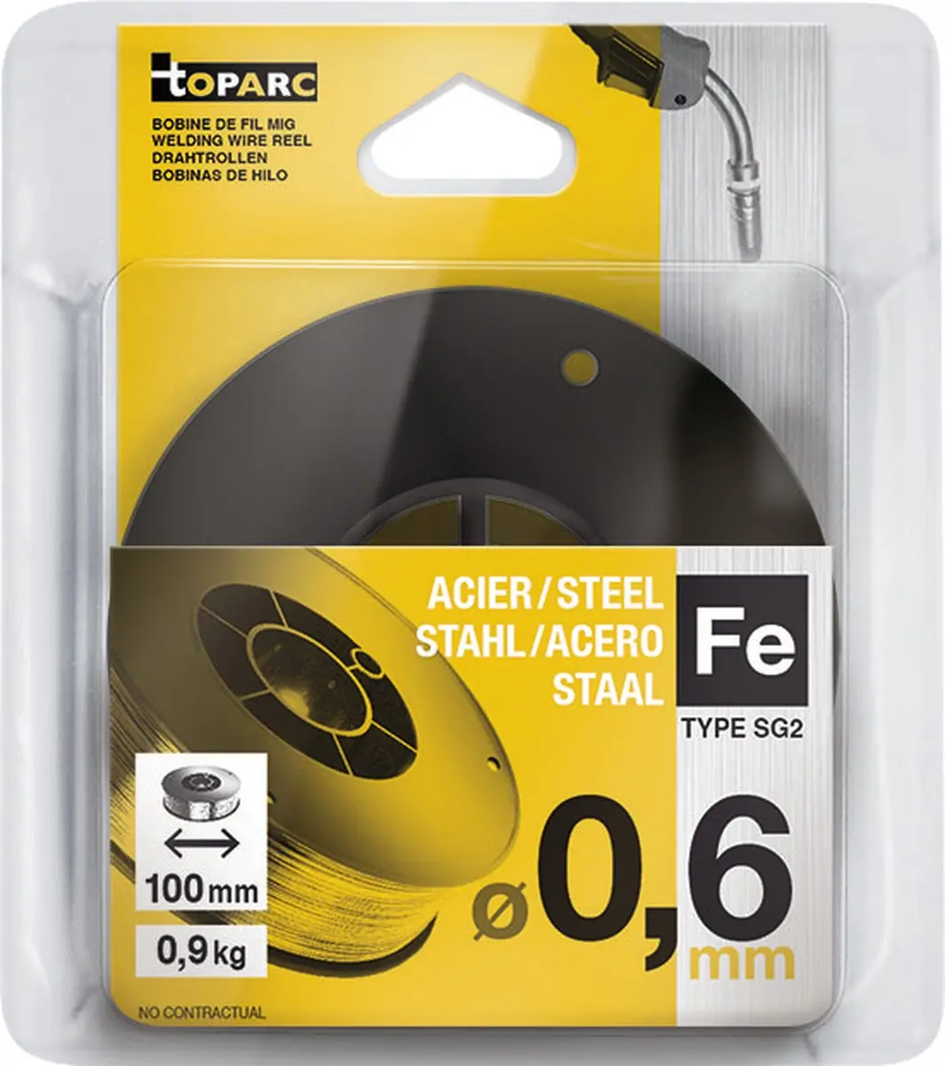 Gys Toparc Draadspoel Ø100mm Staal 0,6mm