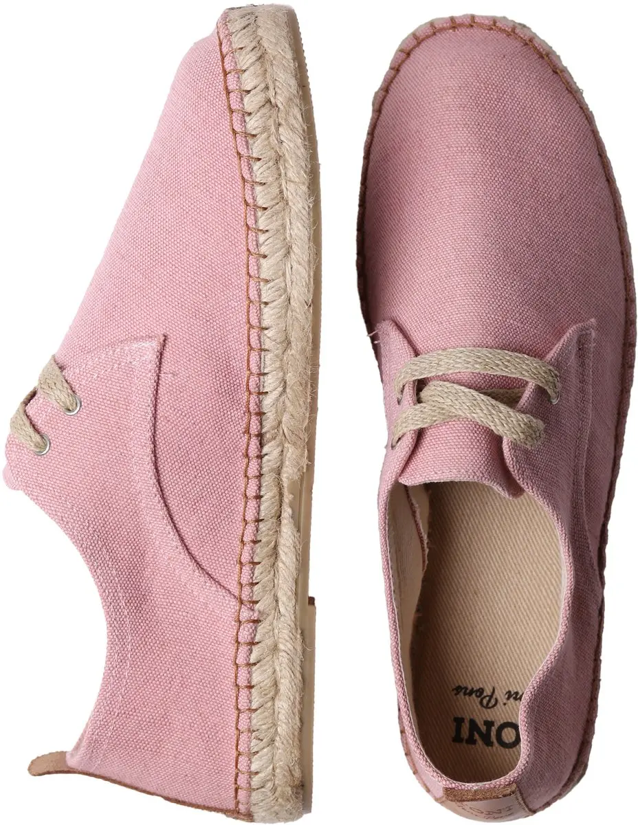 Espadrilles voor heren met veters