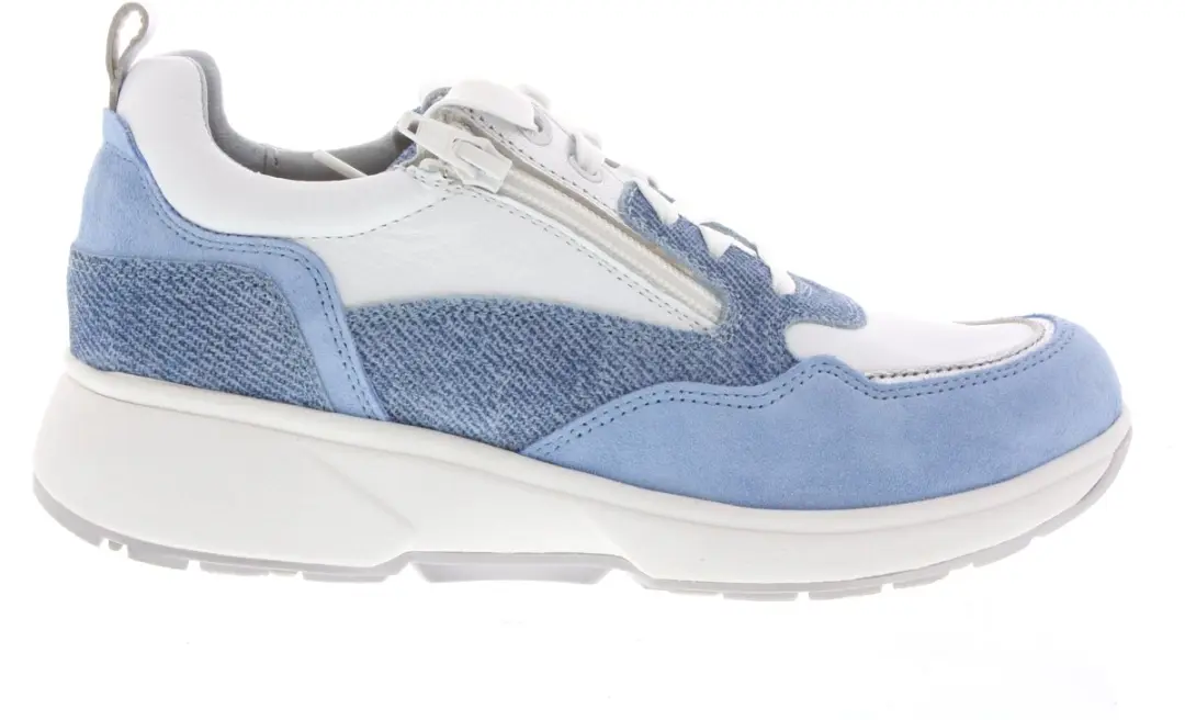 Xsensible Grenoble Dames Veterschoenen Lichtblauw - Maat 42