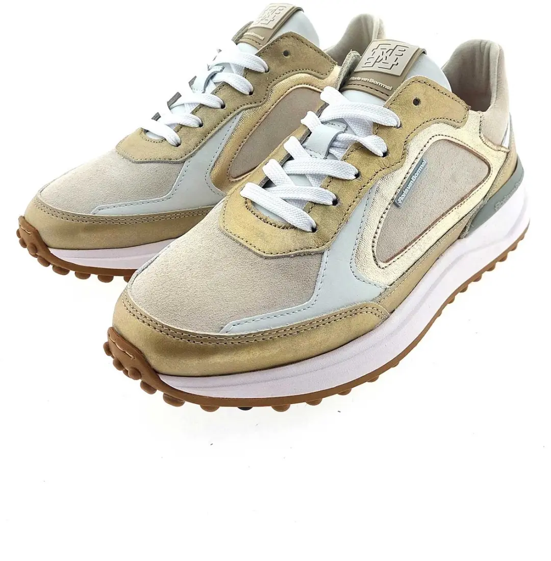 Floris van Bommel NOPPI Lage Sneakers Metallics - 39.5