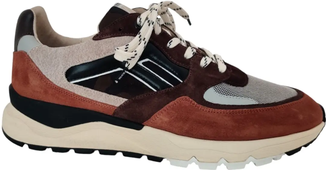 Floris van Bommel De Treener Sfm-10154 Sneakers - Bruin - Maat 44⅔