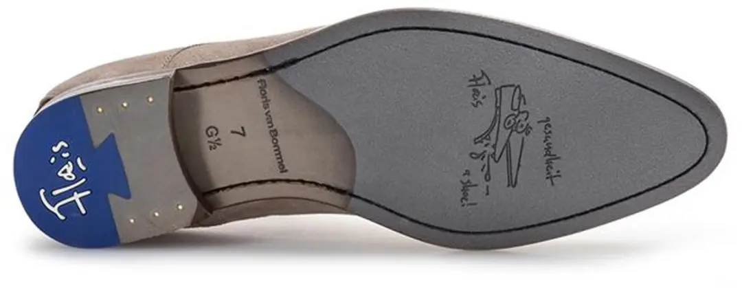 Floris van Bommel Nette Veterschoen SFM.30285.22.01 - Lichtbruin