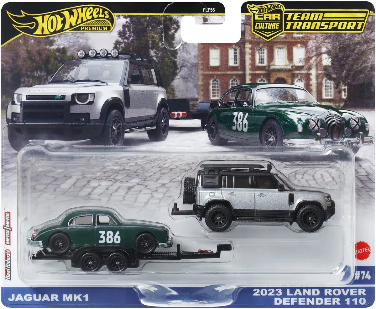 Hot Wheels Car Culture Team Transport JBM29 Voertuigenset - Meerkleurig