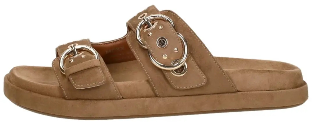 Mexx Toma Sikiel Slippers - Dames - Camel - Maat 40 - afbeelding 3 van 6