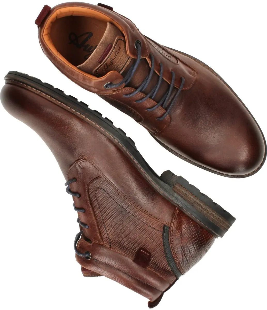 Australian Conley Leather Veterboots - Bruin - Maat 41
