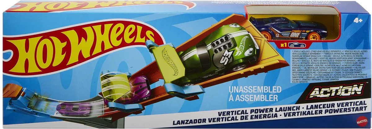Hot Wheels Action Vertical Power Launch 22323 - Voertuigset