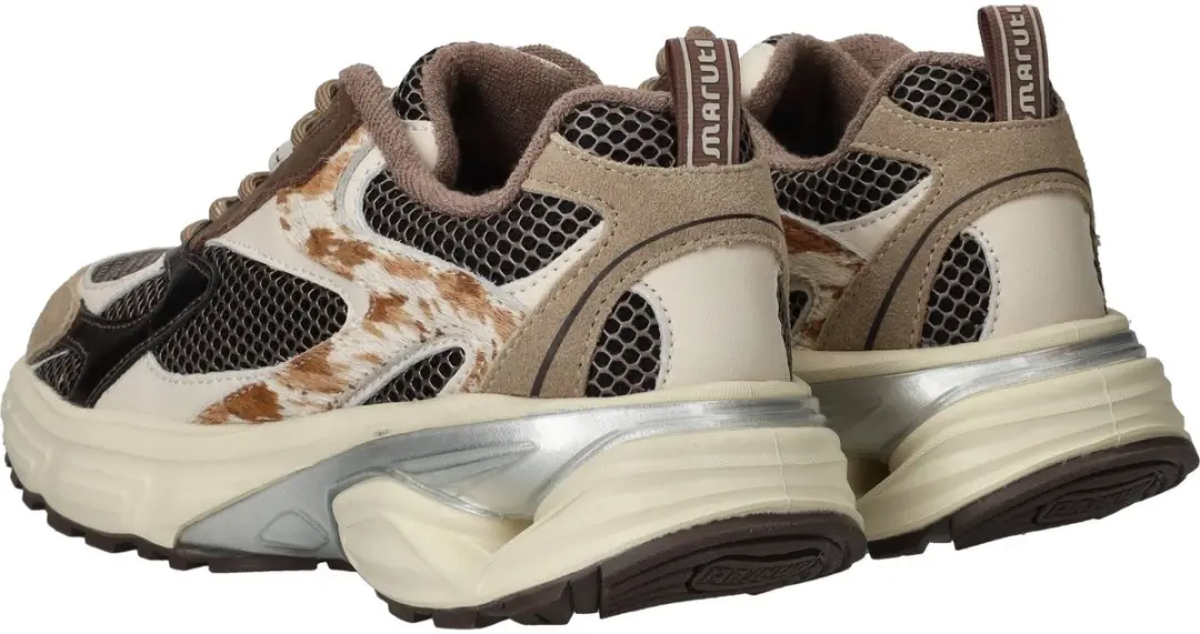 Maruti Roma Sneakers Dames - Taupe - afbeelding 5 van 6