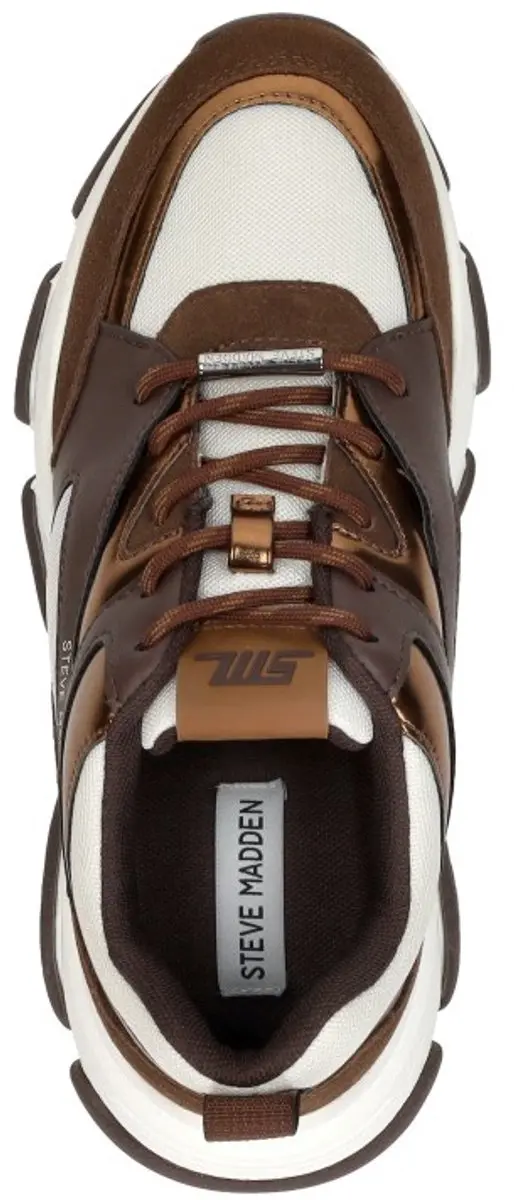 Steve Madden Progressive Sneakers Laag - Brons - afbeelding 5 van 6