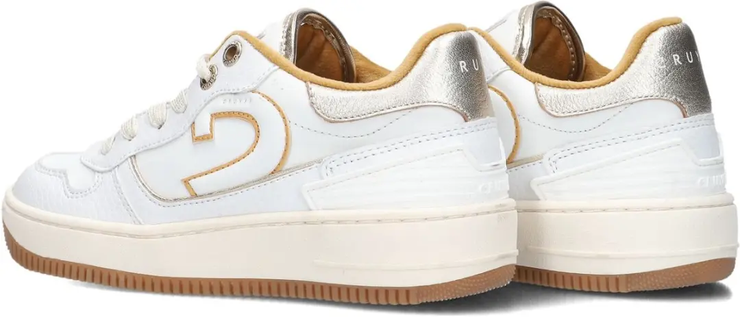 Cruyff Junior Campo Low Sneakers Meisjes 31 - Wit