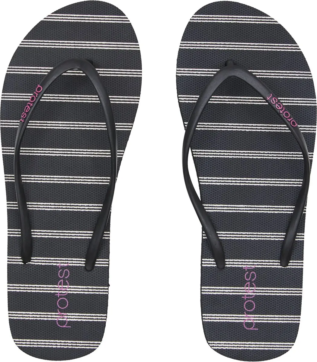 Protest Prtsalva Teenslippers Dames - Lichtgewicht - 36 True Black - afbeelding 3 van 6