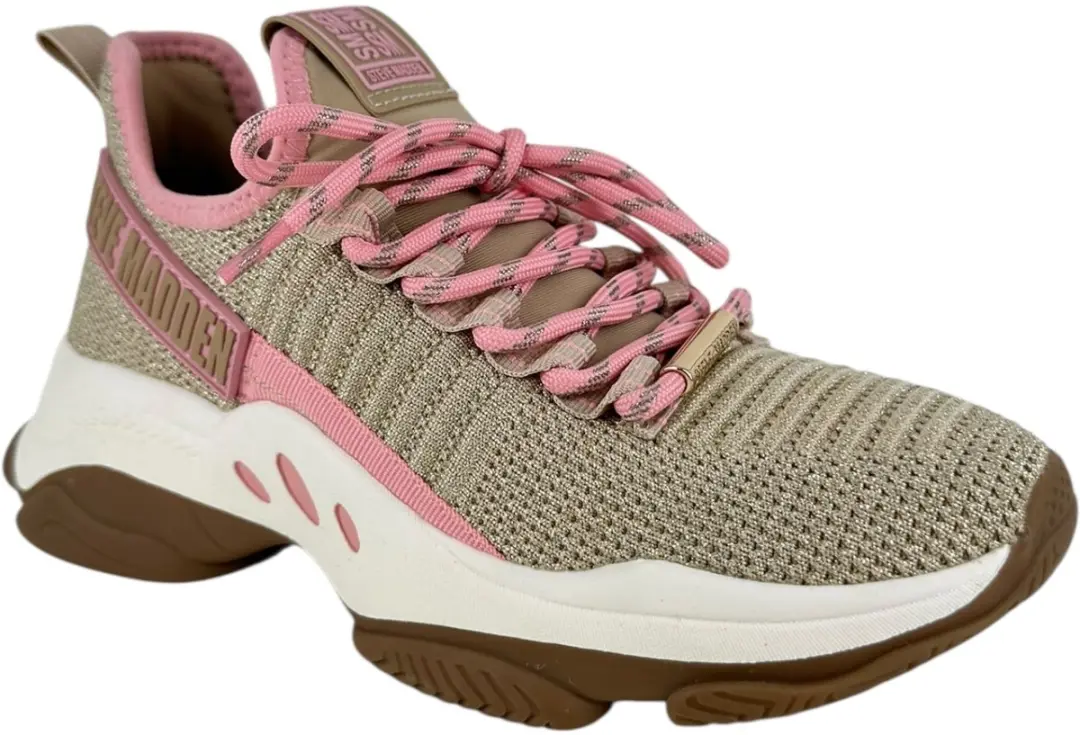 Steve Madden Mac-E SM11004642-04004 Damestrainers - 37 - Blush/Sand