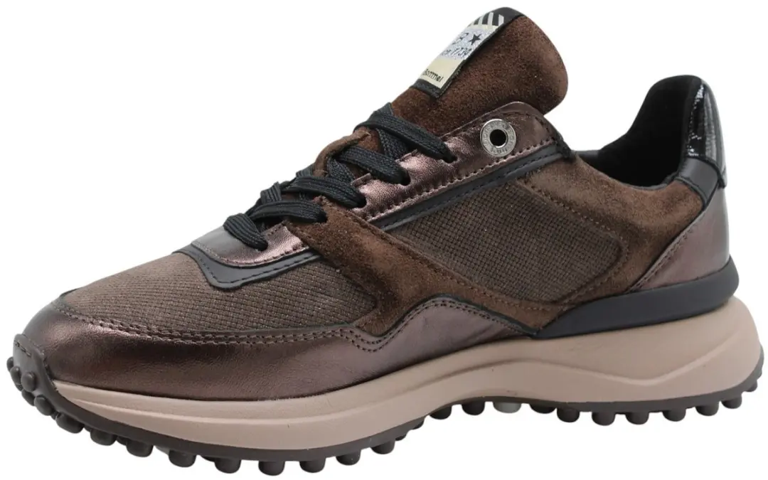 Floris van Bommel Noppi 52.06 Sneakers - Donkerbruin 38