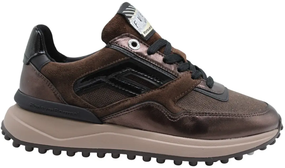 Floris van Bommel Noppi 52.06 Sneakers - Donkerbruin 38 - afbeelding 6 van 6