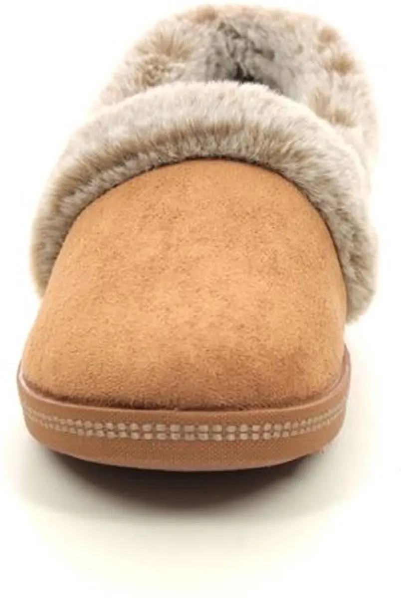 Skechers Cozy Campfire Team Toasty Dames Sloffen - Chestnut - afbeelding 6 van 6