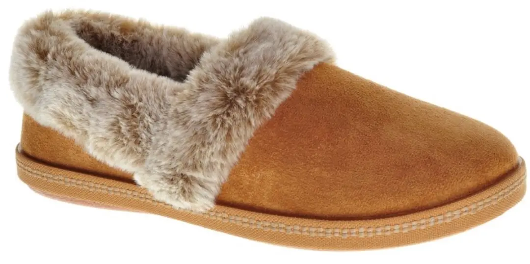 Skechers Cozy Campfire Team Toasty Dames Sloffen - Chestnut