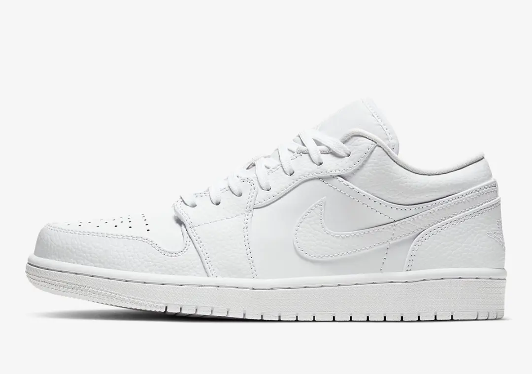 Nike Air Jordan 1 Low Sneaker - Wit - afbeelding 2 van 6